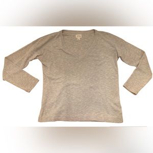J. Crew V-Neck Long Sleeve T-Shirt